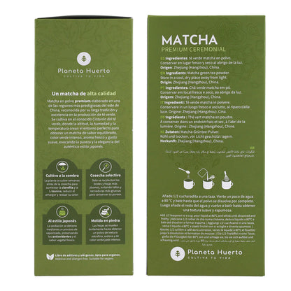 Matcha-Tee Premium-Zeremonienqualität Planeta Huerto 200 g