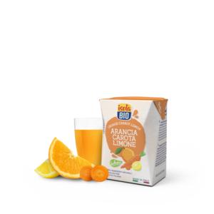 Jus d'orange, carotte et citron - Isola Bio 200 ml