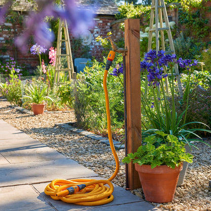 WonderHoze 15 m extendable hose + Hozelock Multispray Gun