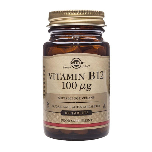 Vitamin B12 100 mcg Solgar 100 Tabletten