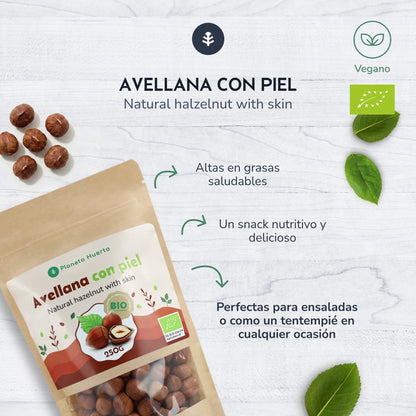 Haselnuss mit Schale ECO Planeta Huerto 1 kg
