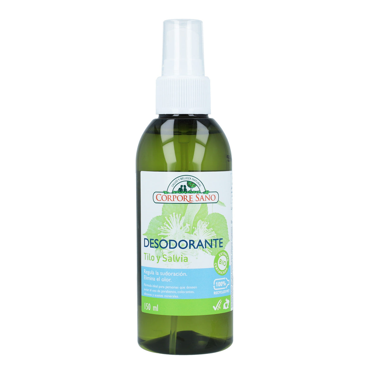 Confezione da 2 deodoranti al tiglio e salvia Corpore Sano 150 ml