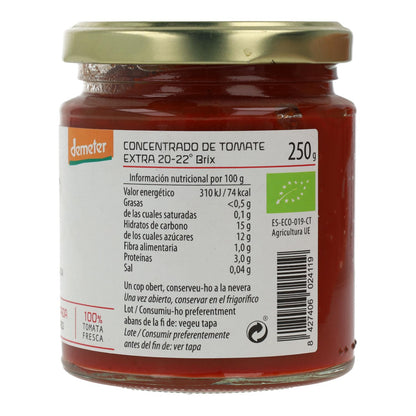 Concentrato di pomodoro ECO Cal Valls, 250 g