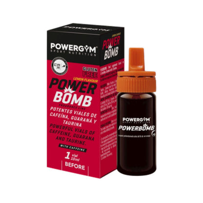 Powerbomb, flacon énergétique citron Powergym  1 flacon 10 ml