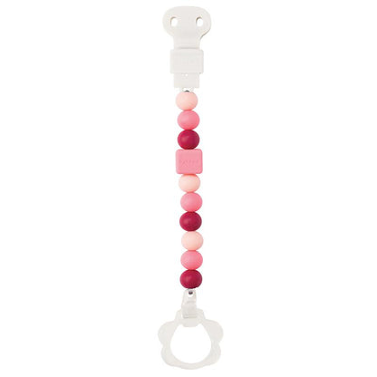 Fopspeenclip  (met fopspeenclip) Doukidou Blauw-Wit