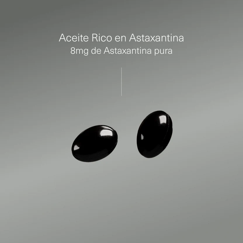 Ren naturlig astaxantin 8 mg, 160 mg Astaxantinarik olja Aldous Bio 120 kapslar