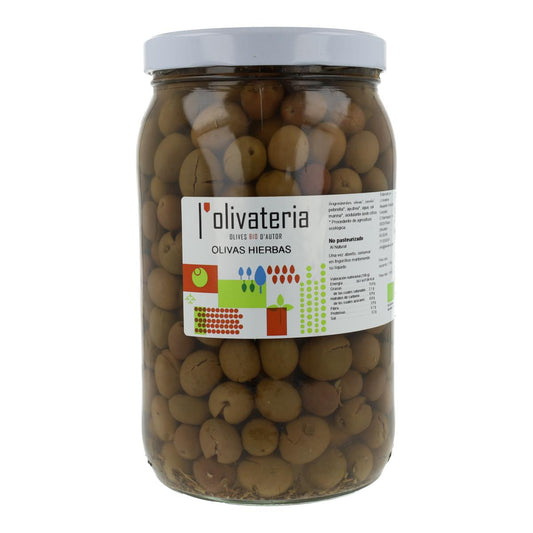 Aceitunas Con Hierbas Olivateria 1,1Kg (Granel)