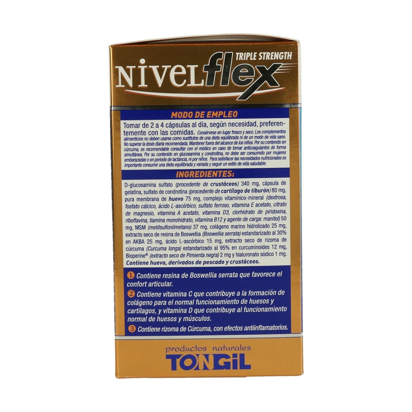 Confezione da 2 Nivelflex Tongil 782 mg 100 capsule