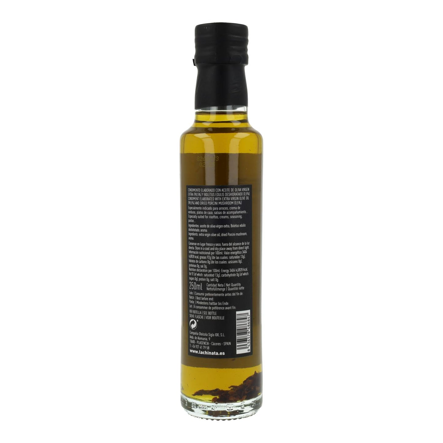 La Chinata Boletus Edulis Seasoned Oil 250 ml