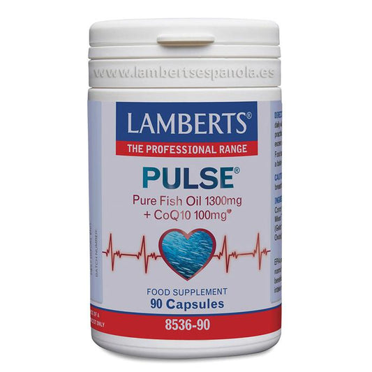 PULSE avec oméga 3 et coenzyme Q10  Lamberts