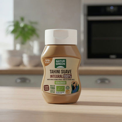 Bio-Tahini mild, vollkörnig, tropffrei NaturGreen 270 g