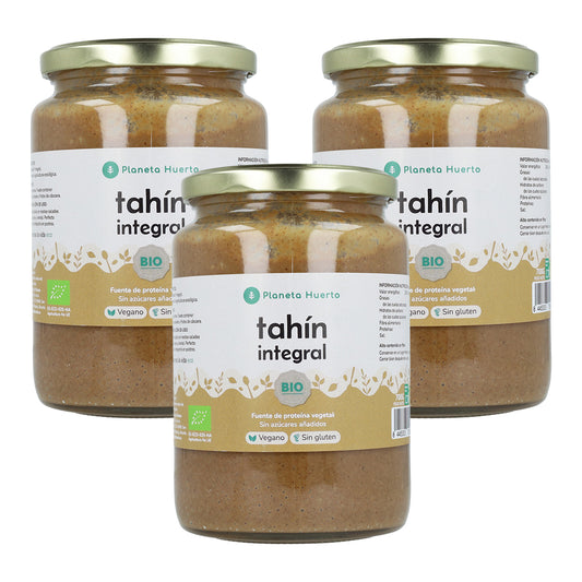 Pack 3x Wholemeal Tahin ECO Planeta Huerto 700 g