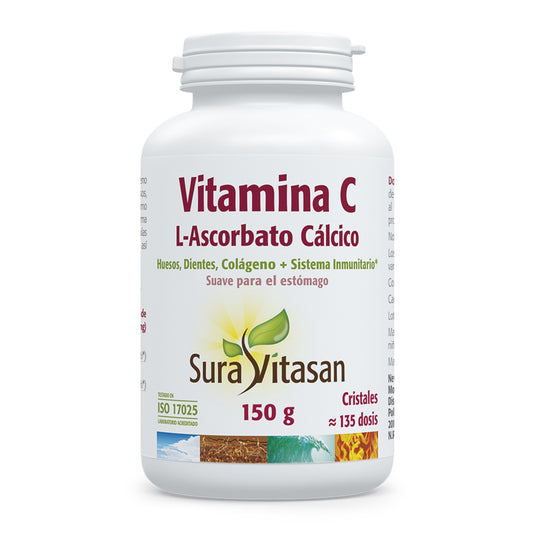 Vitamin C L-askorbat, Sura Vitasan, 150 g