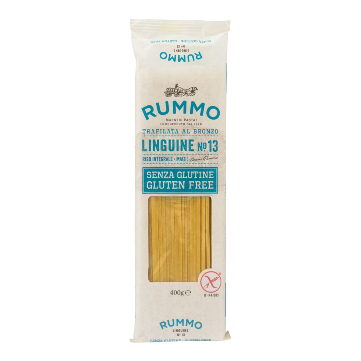 Pasta Linguine Nº13 SIN Gluten Rummo 400g