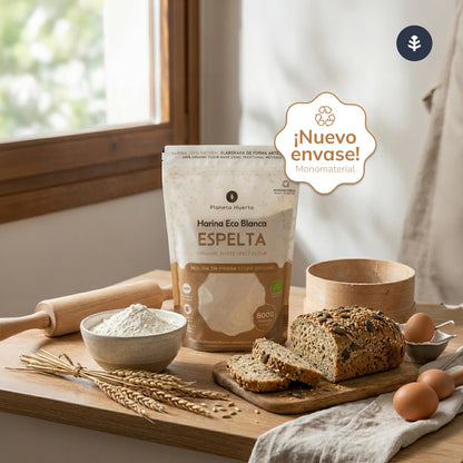 Farina di farro bianco Eco Planeta Huerto 800 g