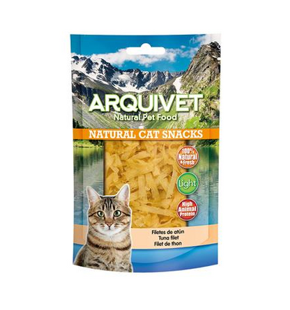 Filets de thon Arquivet 50 g Snack naturel pour chats