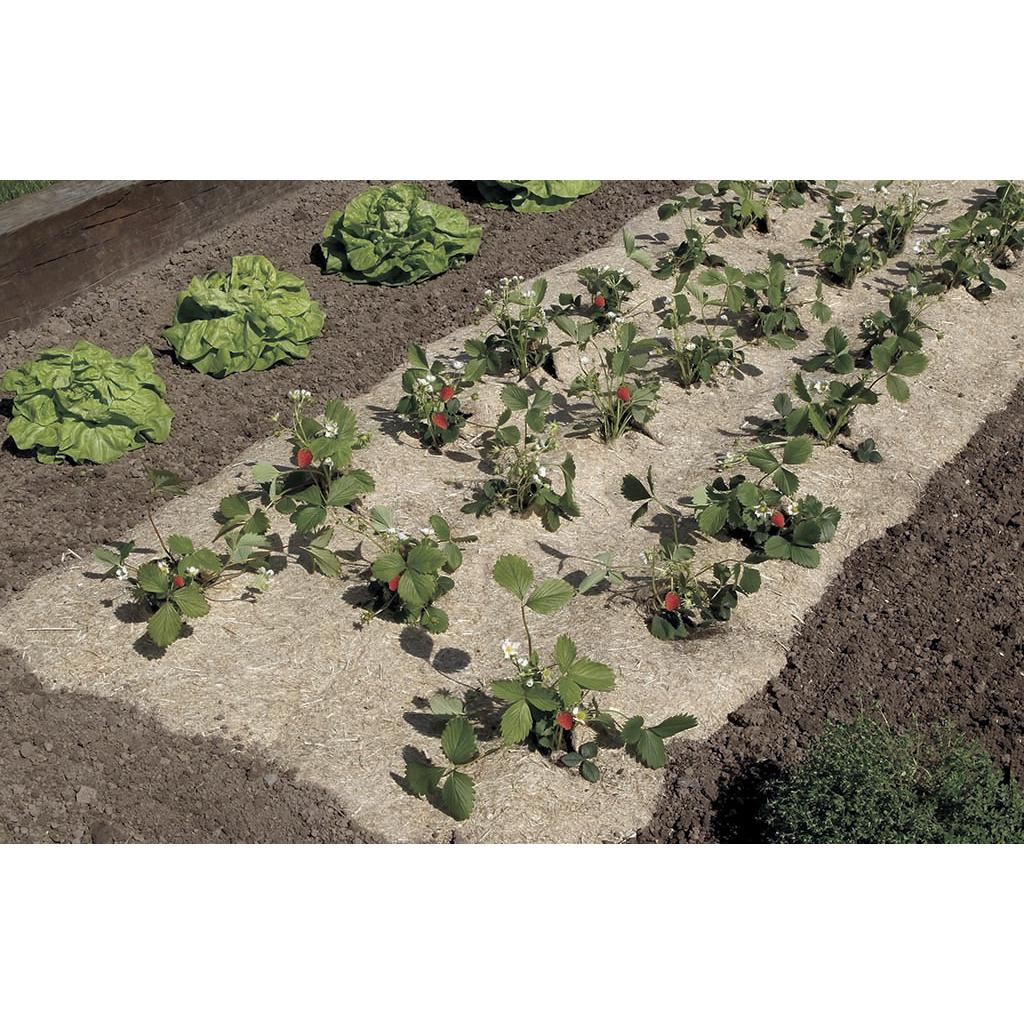 Pacciamatura naturale anti-erbacce Flaxhemp Nortene 0,5x3 m