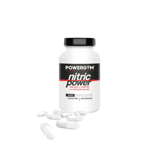 Booster d'oxyde nitrique Nitric Power Powergym 120 gélules