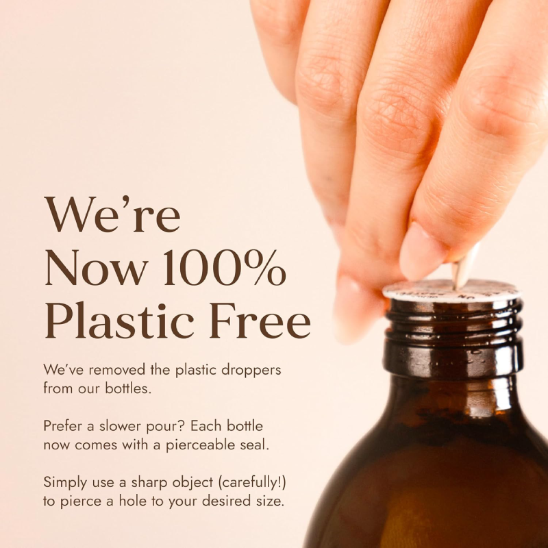 Bio-Rizinusöl für das Haar, kaltgepresst, Fushi 250 ml