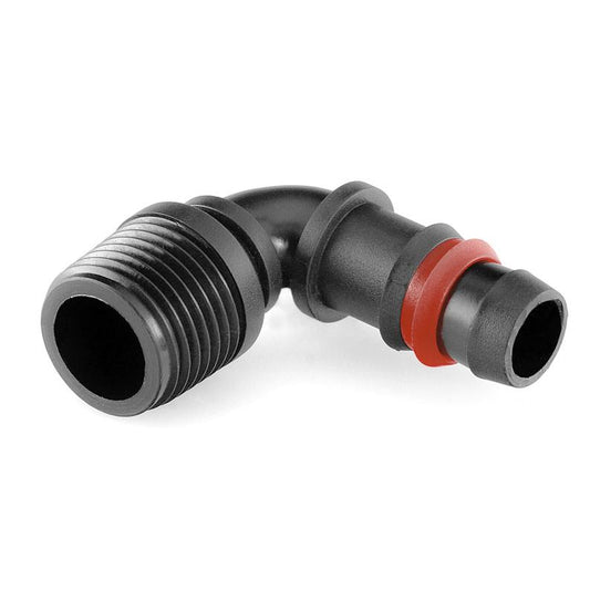 Kolanko z gwintem zewnętrznym 16 mm - 1/2"  5 szt. 16 mm - 1/2" 5 sztuk