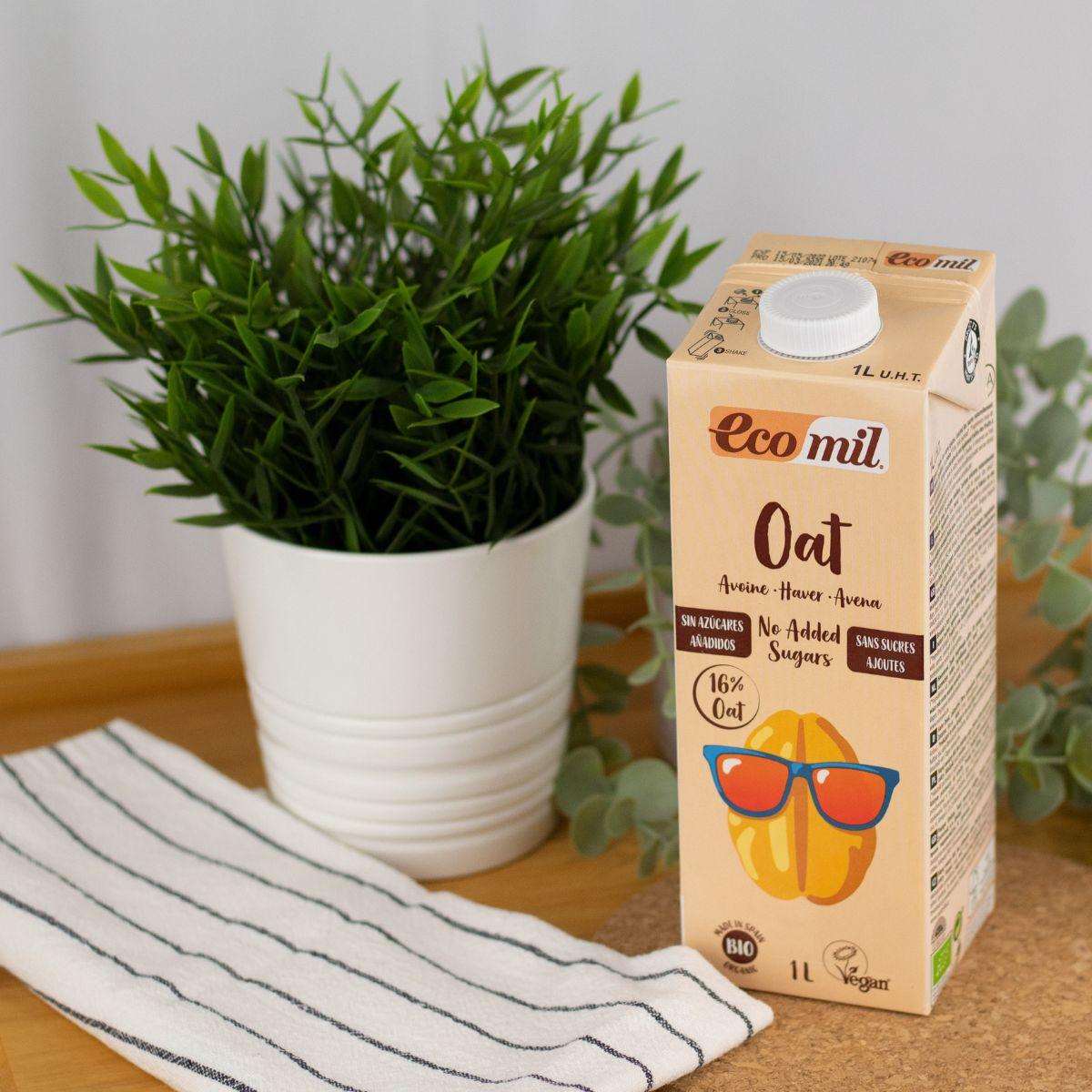 Ecomil Organic Oat Drink with no added sugar 1 L
