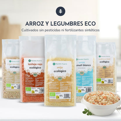 Packung 2x Rote Linsen ECO Planeta Huerto 500 g