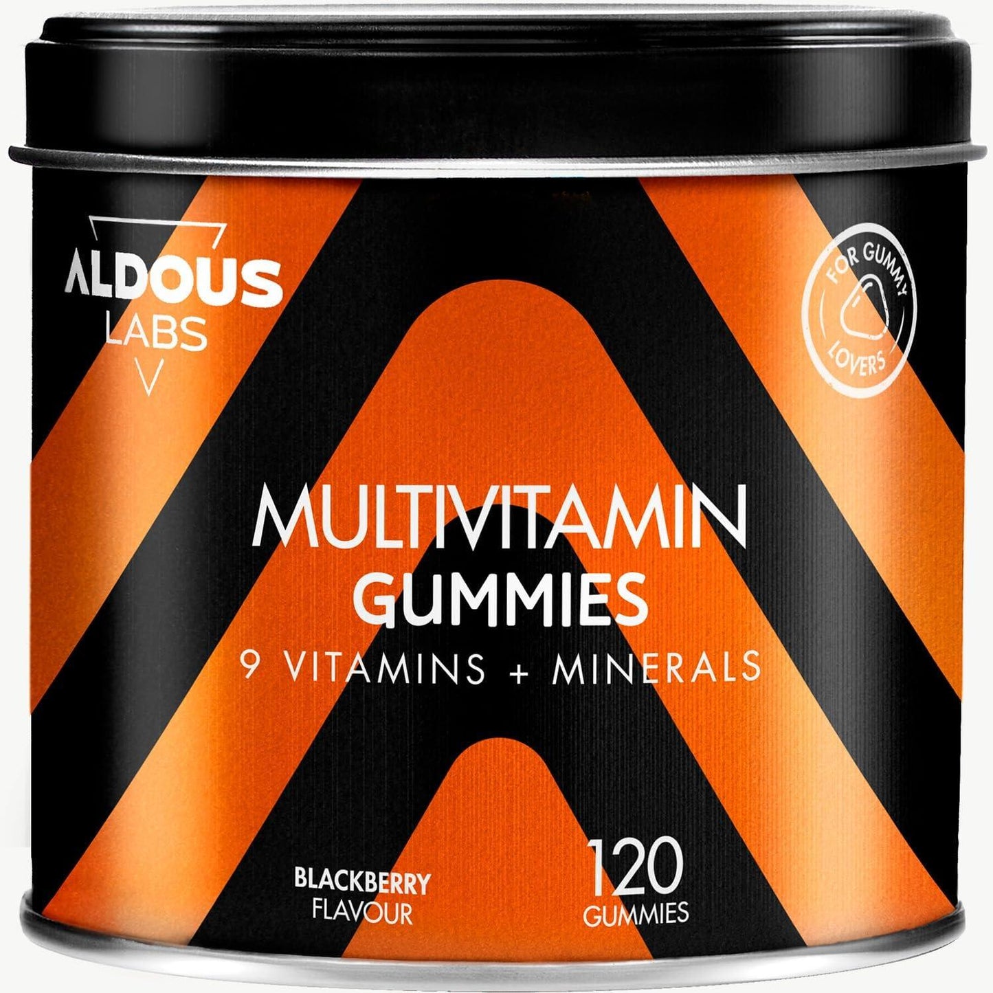 Multivitaminici in caramelle gommose al gusto mora Aldous Bio 120 caramelle gommose