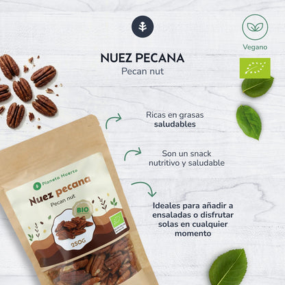 Pekannüsse ECO Planeta Huerto 250 g