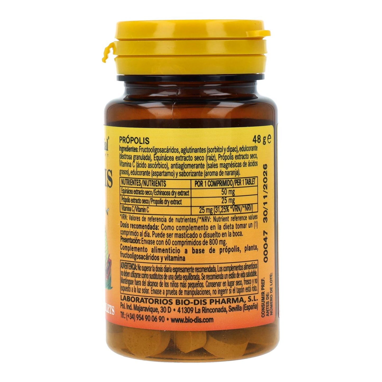 Propolis 800 mg Nature Essential 60 tabletter