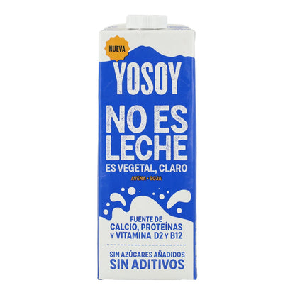 Pakket van 6 stuks YOSOY NO ES LECHE drank van haver en soja, glutenvrij YOSOY 1 l