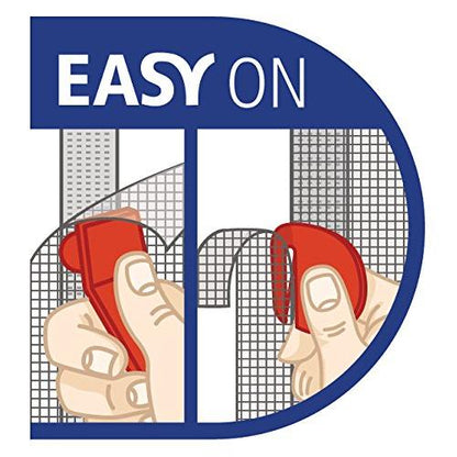 Standard black mosquito net curtain 2.2 m x 0.95 m Tesa