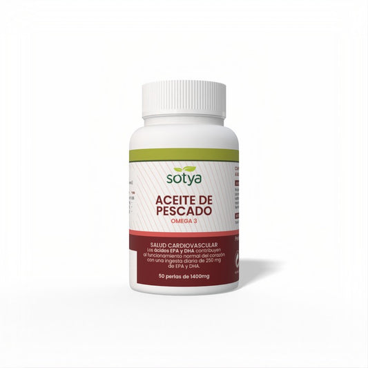 Aceite de pescado Omega 3 Sotya 50 Perlas 1400 mg