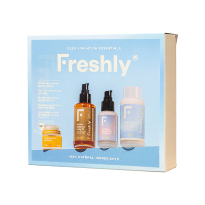 Deep Hydration Essentials Freshly Cosmetics Christmas Gift Set
