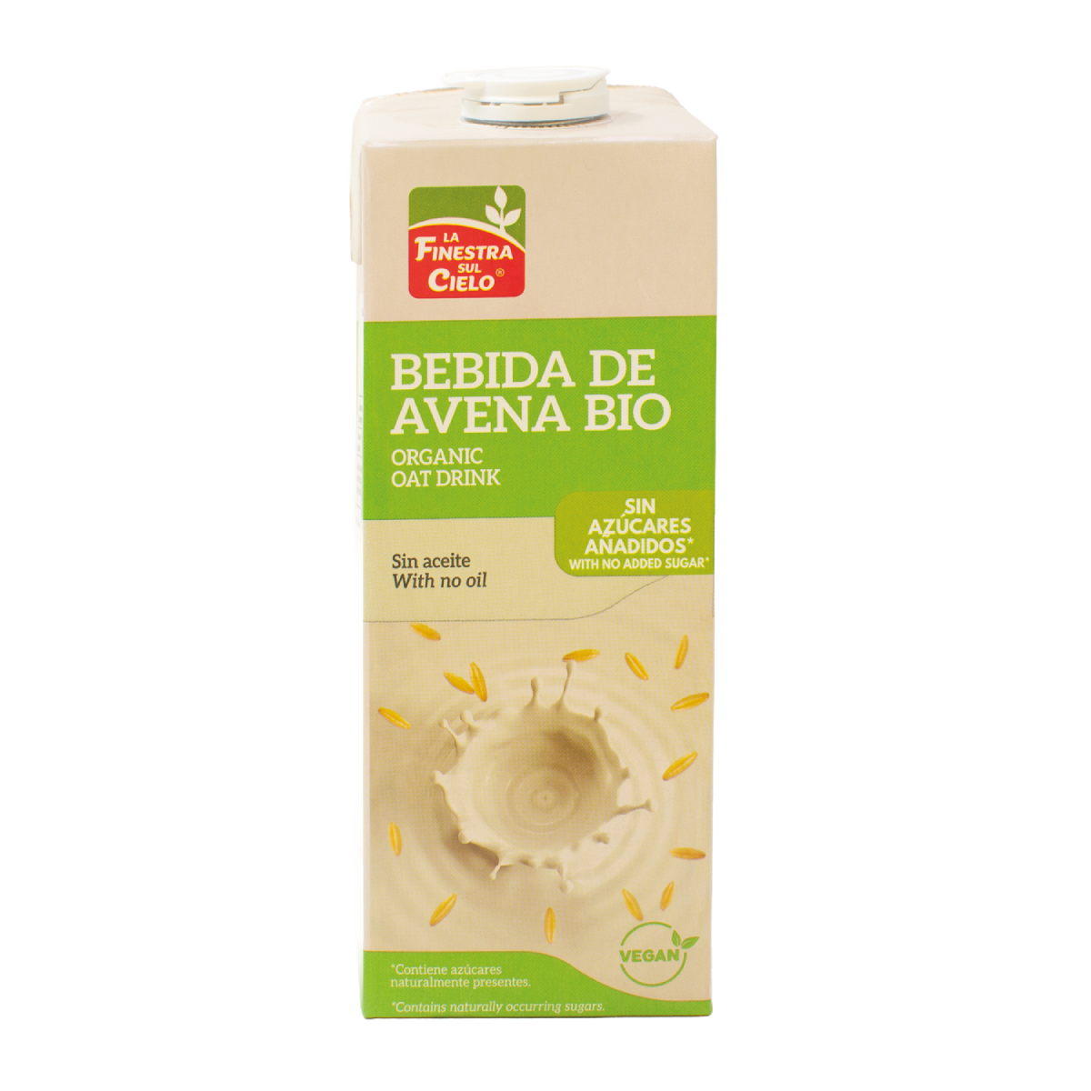 Boisson à l'avoine bio La Finestra Sul Cielo 1 L