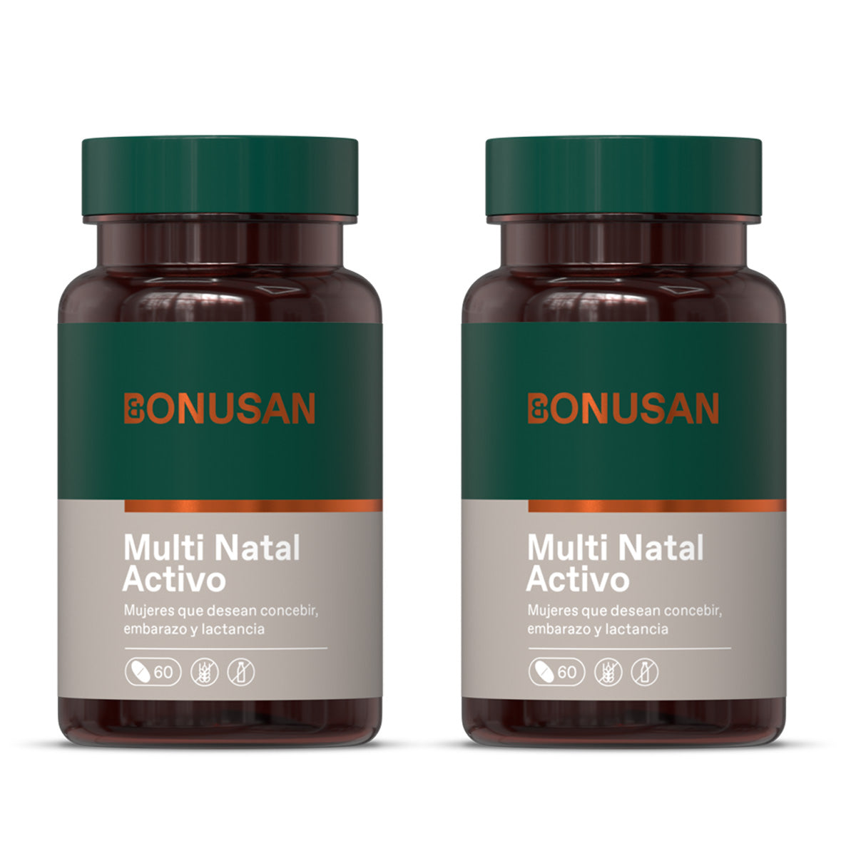 Zestaw 2x Multi Natal Activo, Bonusan, 60 tabletek