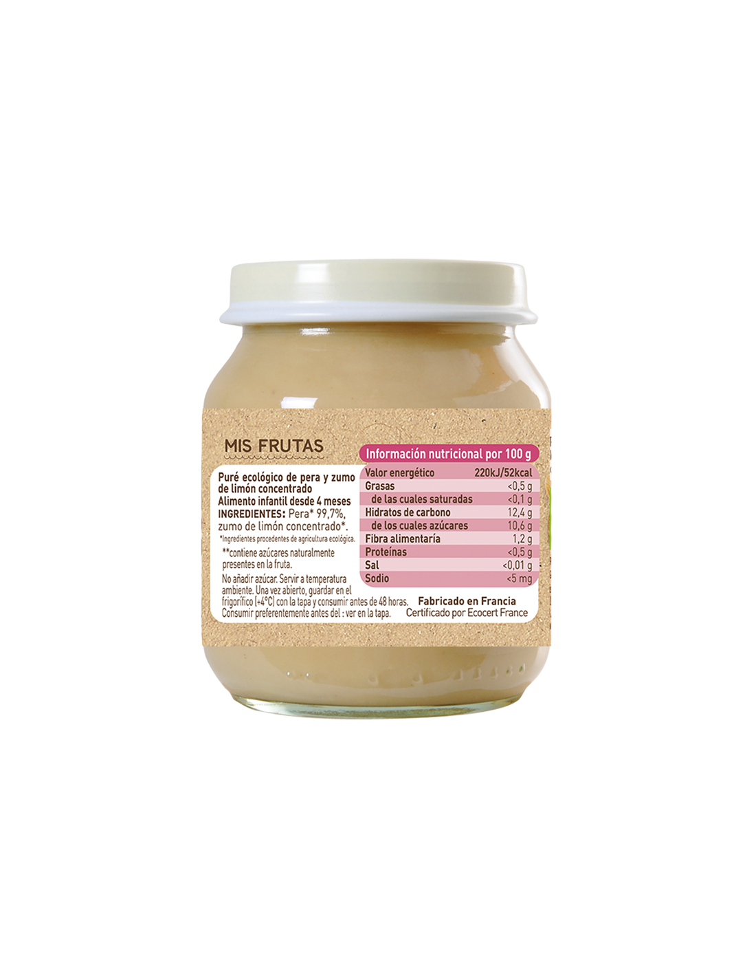 Babybio päronburk 130 g