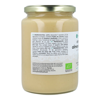 Crema di mandorle bianca ECO Planeta Huerto