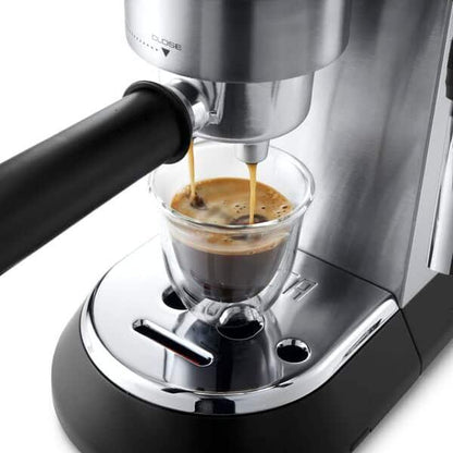 Delonghi Dedica Maestro Ręczny ekspres do kawy espresso i cappuccino EC685.M metal