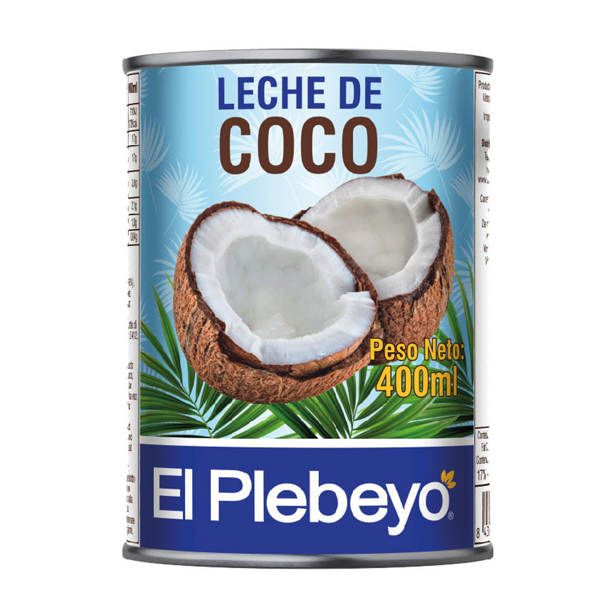 Kokosmjölk El Plebeyo 425 ml