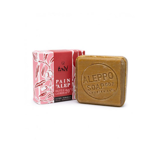 Tadé Aleppo-Seife 20 % Lorbeer. 100 g.