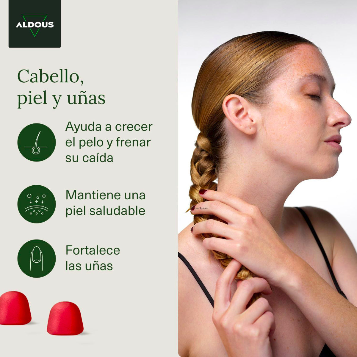 Biotine-gummies Aldous 120 gummies