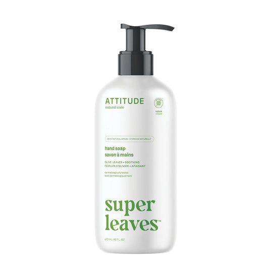 Super Leaves Handseife Olive Leaves Attitude 473 ml