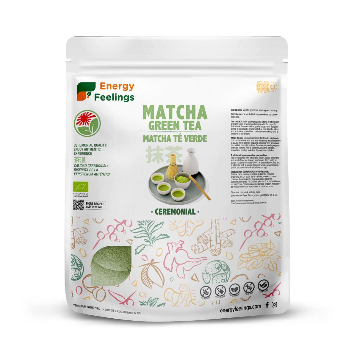 Té matcha ECO ceremonial, Energy Feelings, 100 g