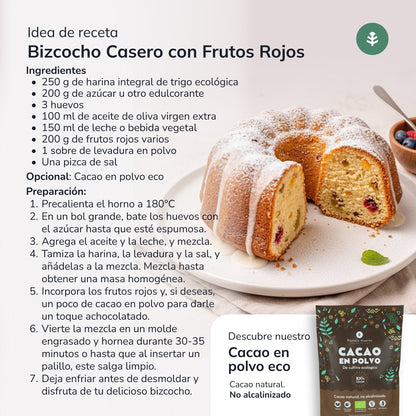 Wholemeal Wheat Flour Eco Planeta Huerto 800 g