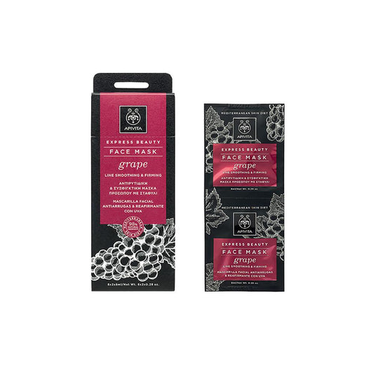 Express Beauty Apivita anti-rimpel gezichtsmasker 2 x 8 ml