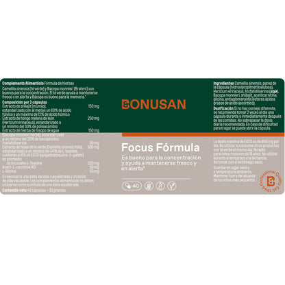 Focus Formula Bonusan 40 kapsułek