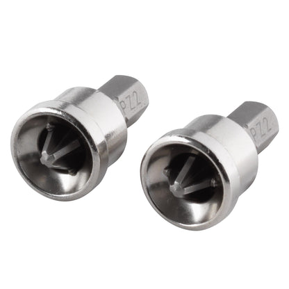 Wolfcraft 1344000 – 2 Spitzen Solid, Pozidriv, für den Innenausbau Nr. 2