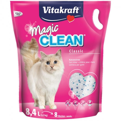 Vitakraft Magic Clean Superabsorberande kiselgelpärlor 4,2 L