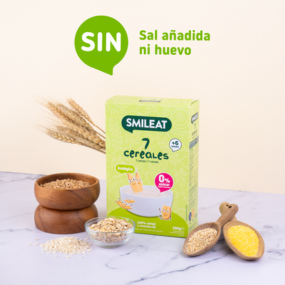 6-pack 7-kornsgröt Eco Smileat 200 g