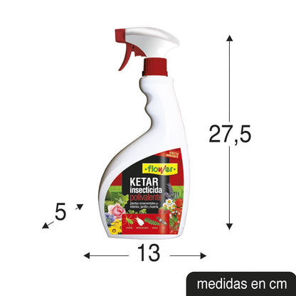 Gebrauchsfertiges Mehrzweck-Insektizid Ketar Flower 750 ml